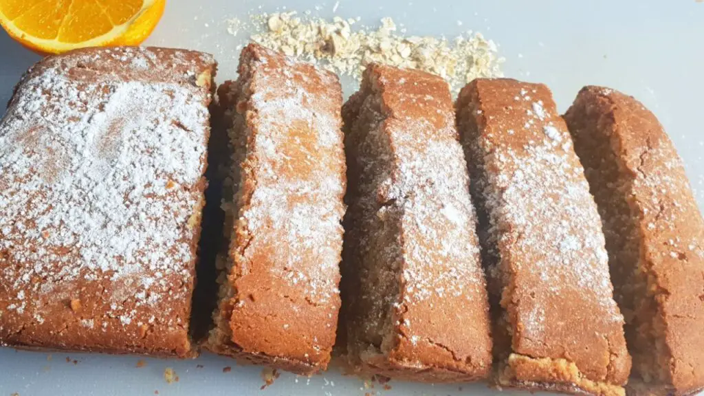 easy almond cake loaf