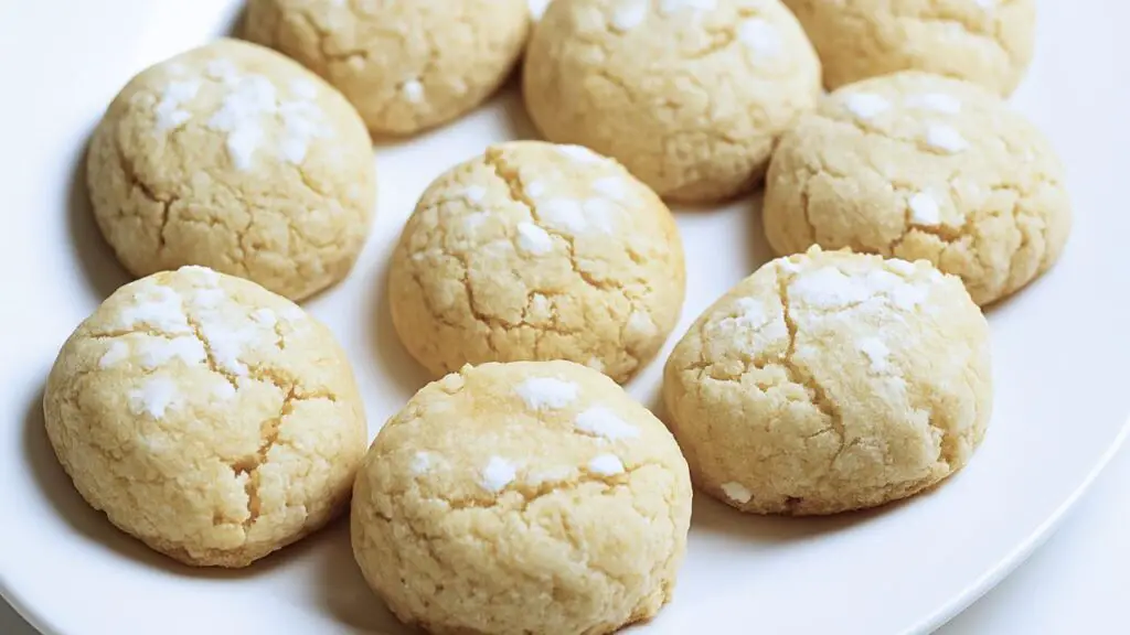 semolina coconut cookies