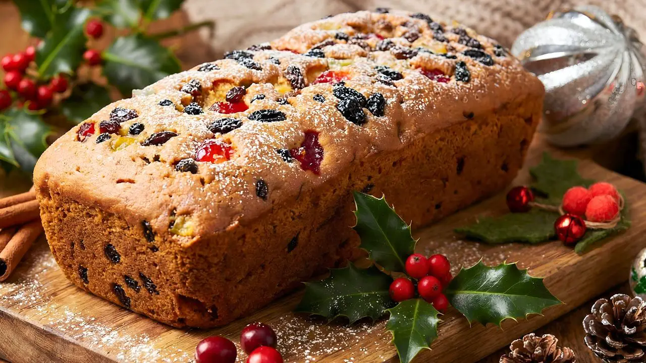 Christmas fruit cake recipe