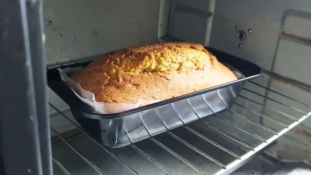 baking the madeira cake