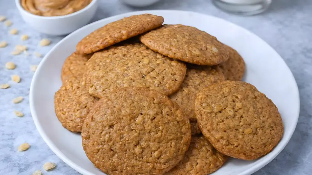 peanut butter cookies with rice krispies 