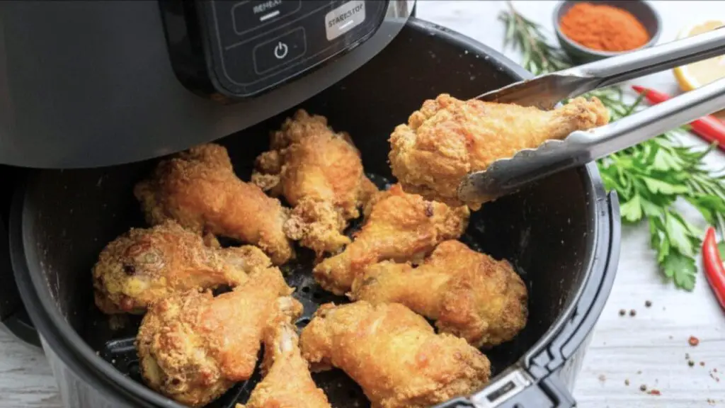crispy chicken wings air fryer recipe