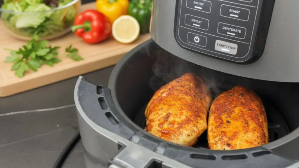 how long to cook chicken breast in air fryer
