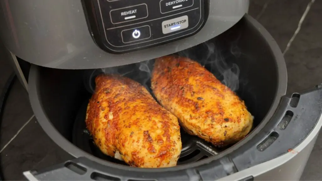 ninja air fryer for cooking chicken breast