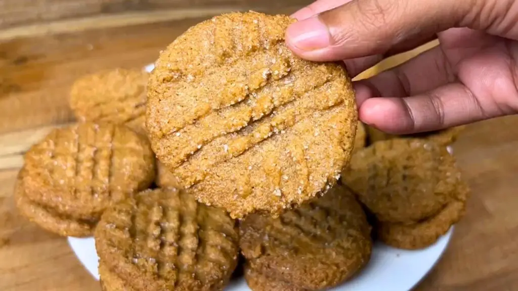 3 Ingredient Peanut Butter Cookies