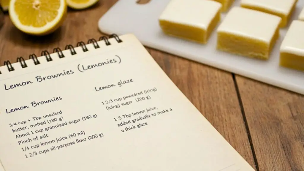 Lemonies Ingredients