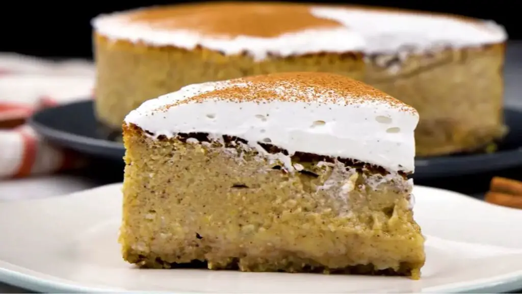 Low-Carb Pumpkin Cheesecake with Cottage Cheese