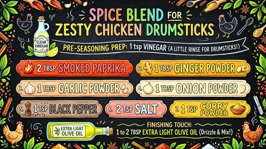 best air fryer chicken drumsticks seasoning mix