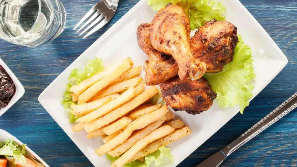 how to serve chicken drumsticks