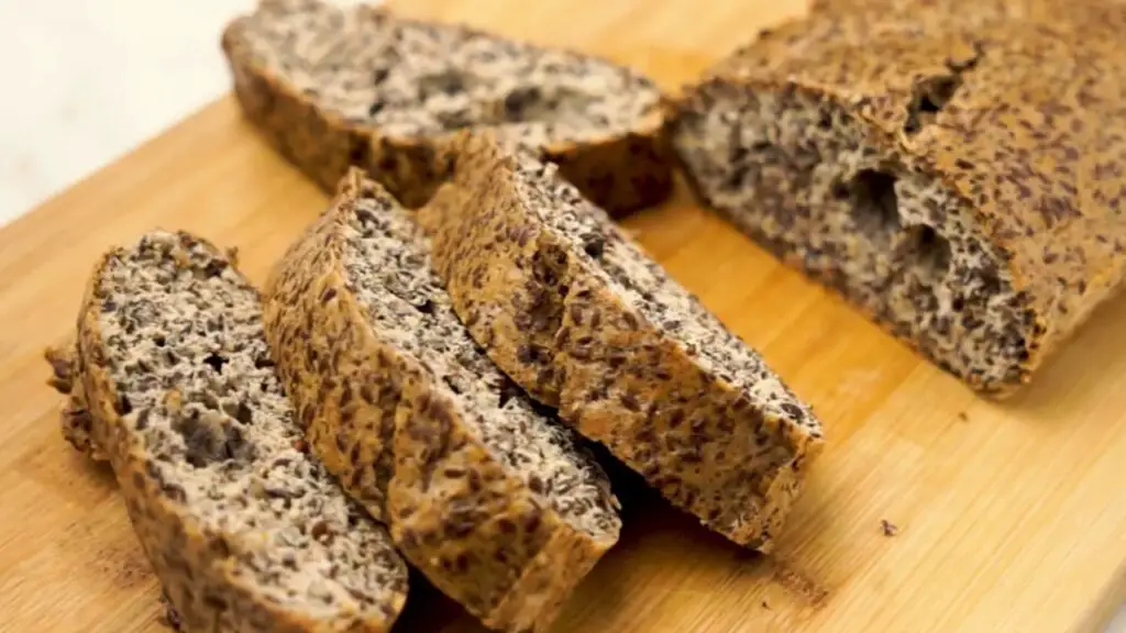 2-Ingredient Flaxseed Bread Recipe