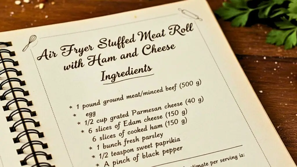 air fryer meat rolling ingredients 
