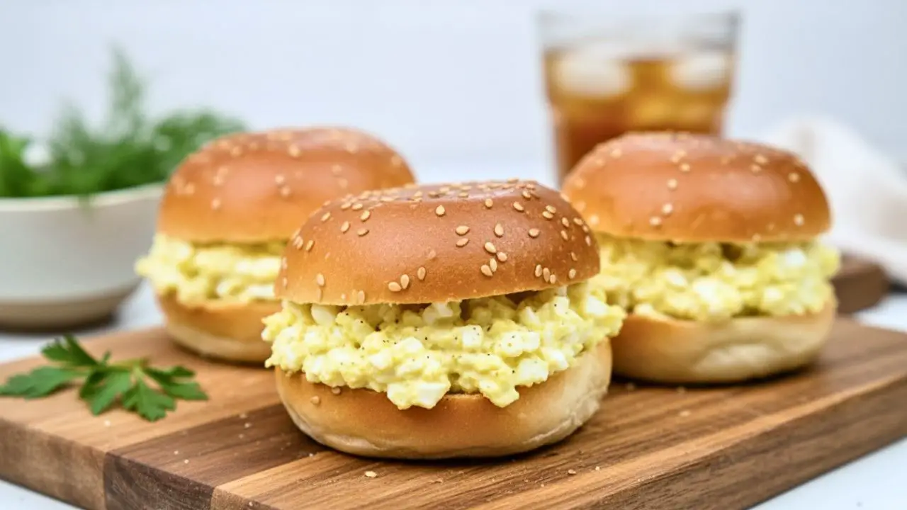 creamy egg salad sandwich recipe