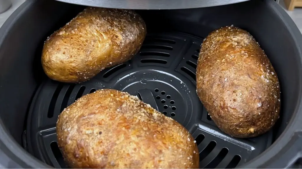 air fryer baked potatoes