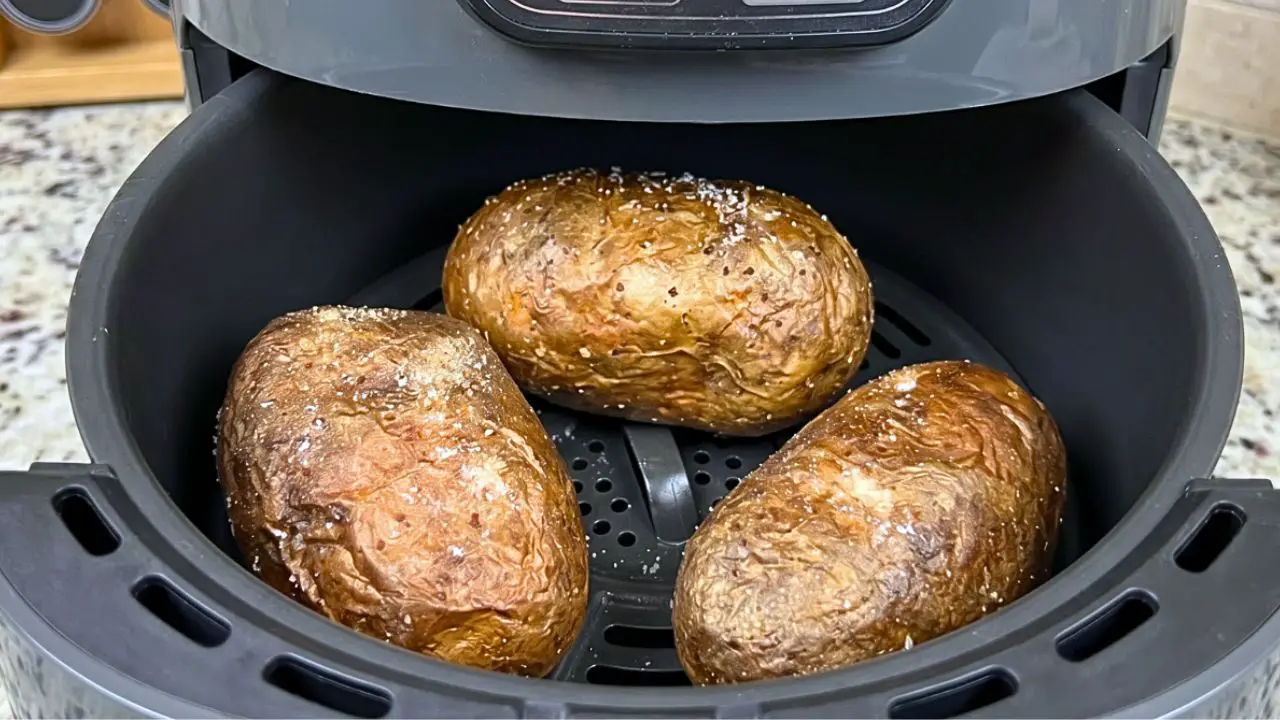 air fryer baked potatoes recipe