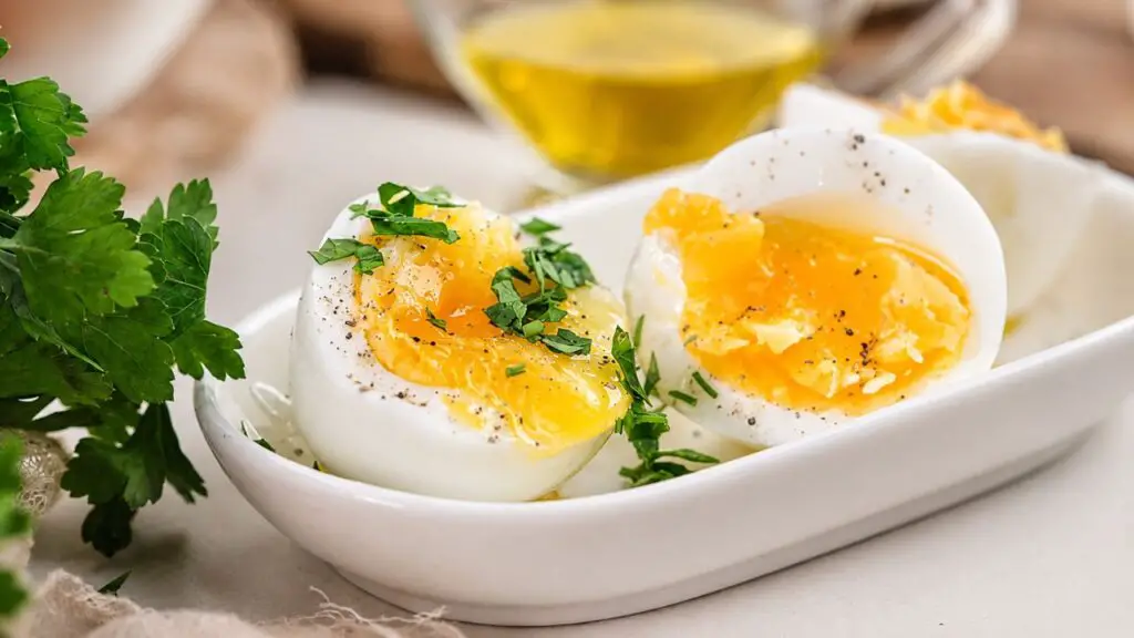air fryer eggs that are soft boiled