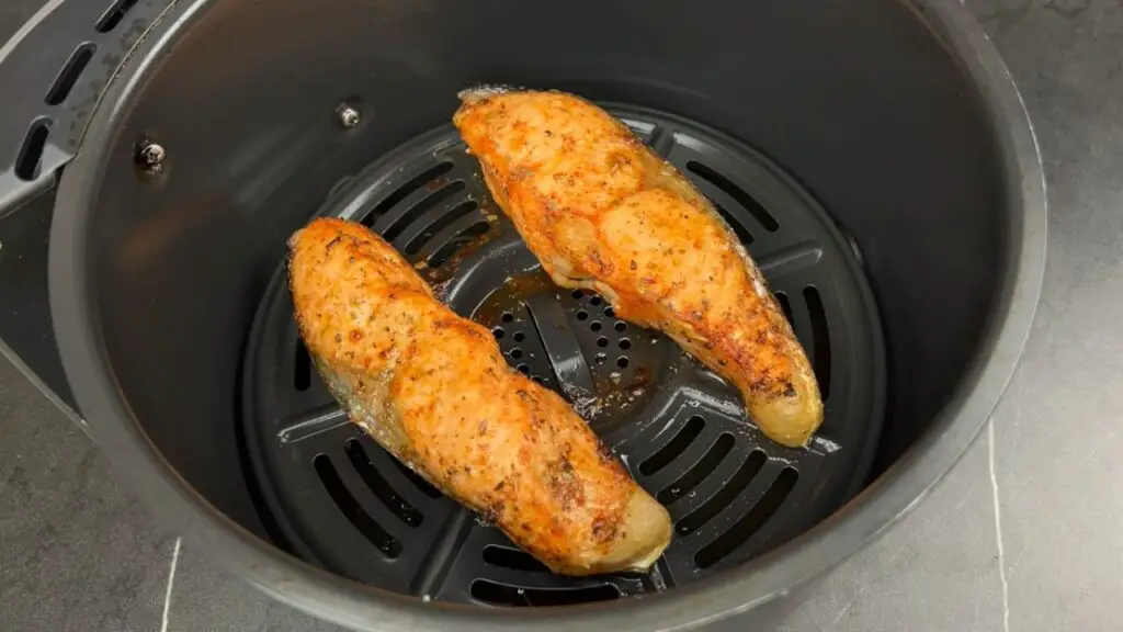 air fryer frozen salmon 