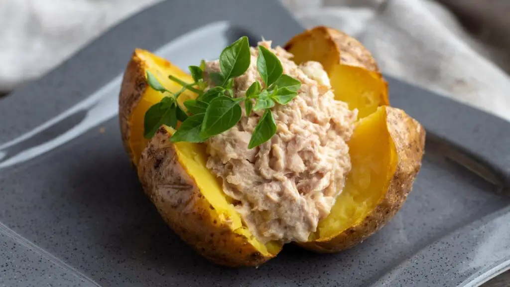 baked potatoes filling