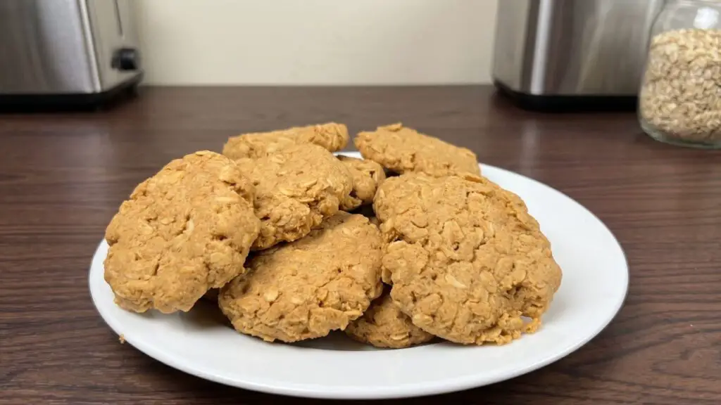 flourless peanut butter oatmeal cookies 