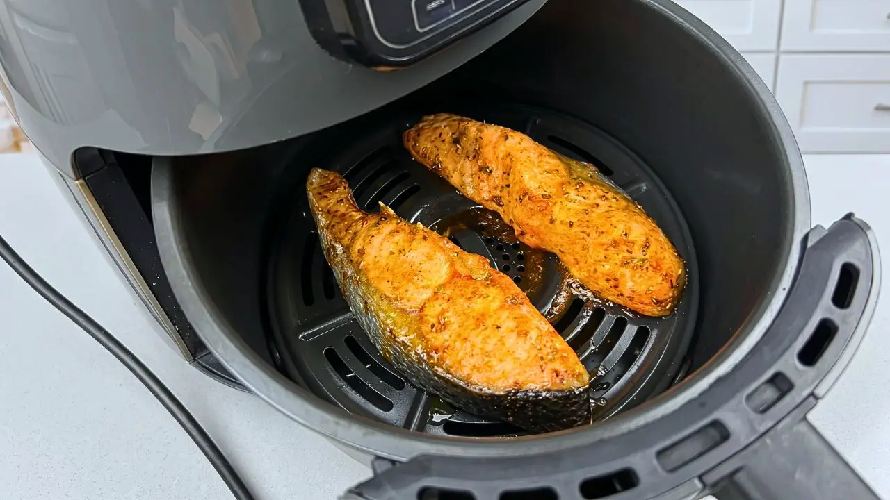 frozen salmon in air fryer
