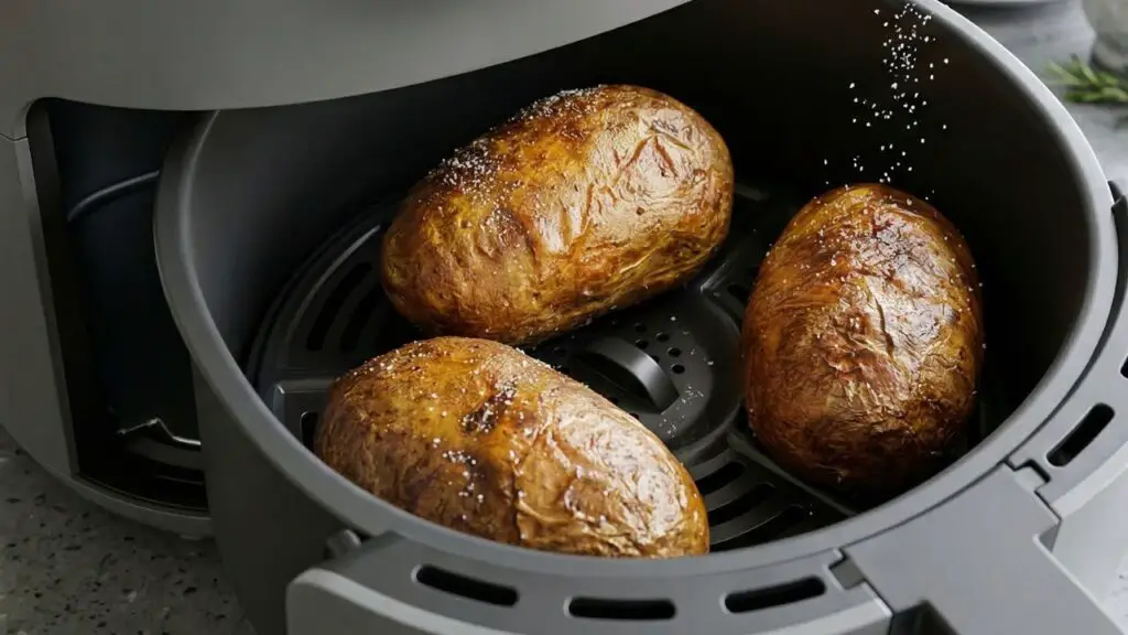 how long to cook baked potatoes in air fryer