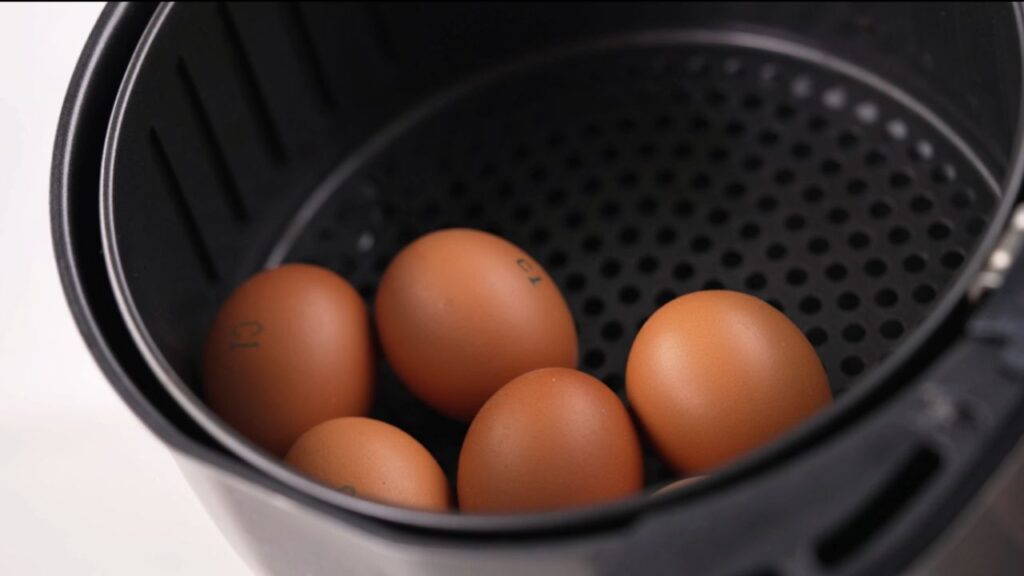 how to cook boiled egg in an air fryer 