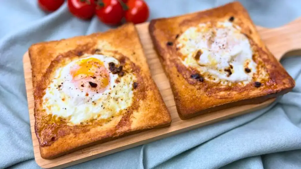 Air Fryer Egg On Toast