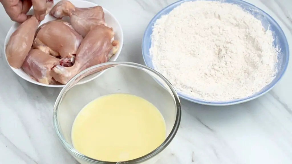 Air Fryer Fried Chicken Ingredients