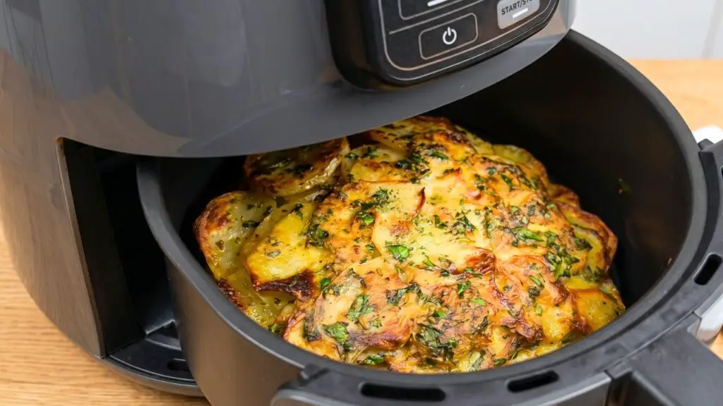 Air Fryer Sliced Potatoes