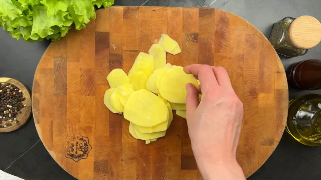 Air Fryer Sliced Potatoes ingredients