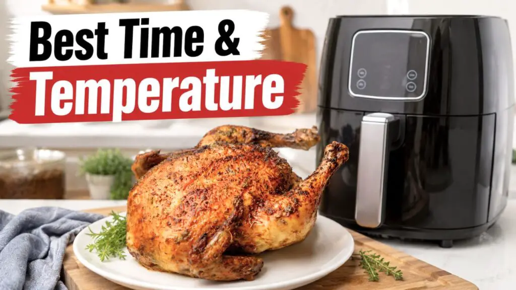 Air fryer whole chicken