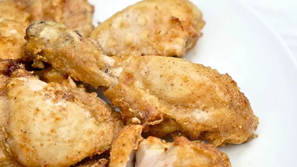 Crispy air fryer fried chicken - better than deep-fried