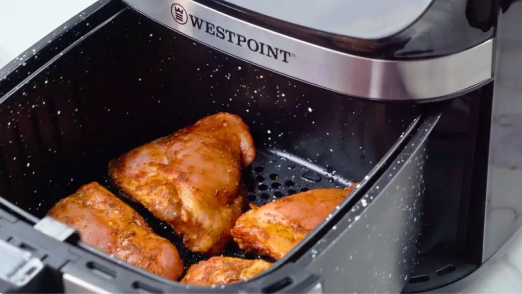 Learning how to air fry chicken thighs for crispy, juicy results.