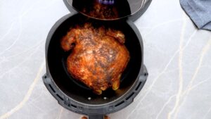 cooking whole chicken in air fryer