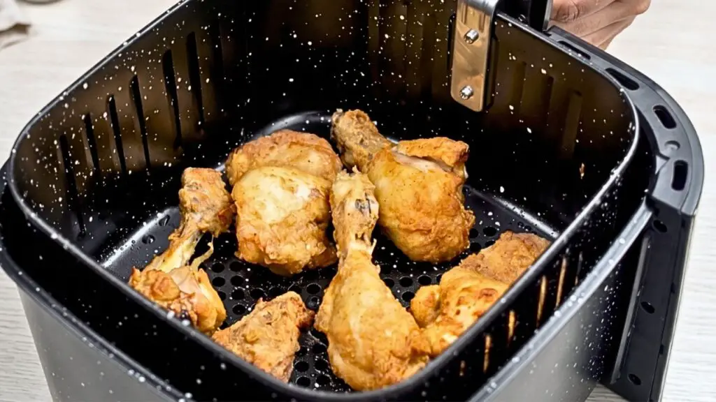 crispy air fryer fried chicken