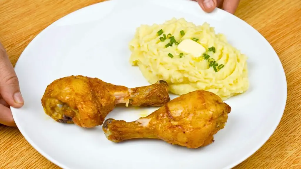 how to serve oven baked chicken drumsticks for dinner