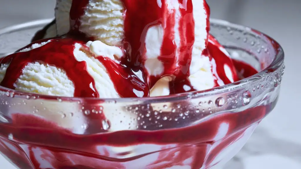 Serve this Greek yogurt ice cream with whatever toppings you like