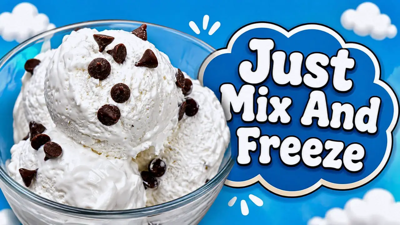 Greek yogurt ice cream without ice cream maker