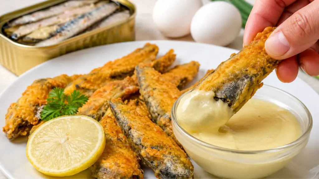 canned sardines that are fried