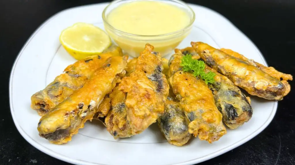 fried sardines 