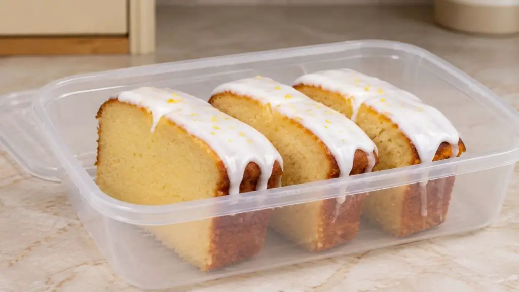 how to store a loaf cake