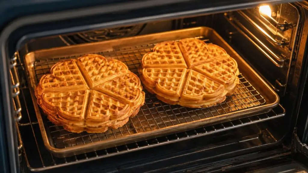 keeping waffles warm