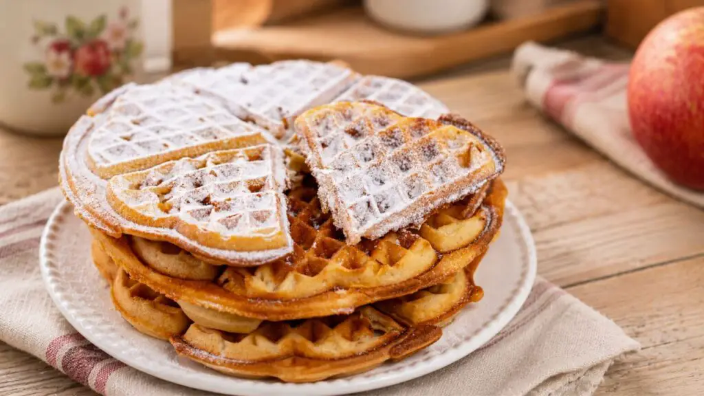 waffle maker recipe