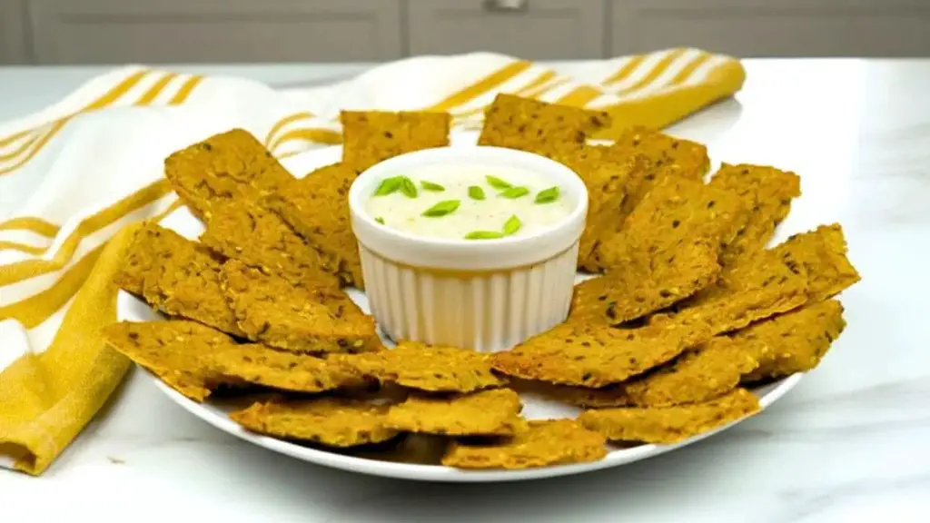Healthy Homemade Lentil Crackers