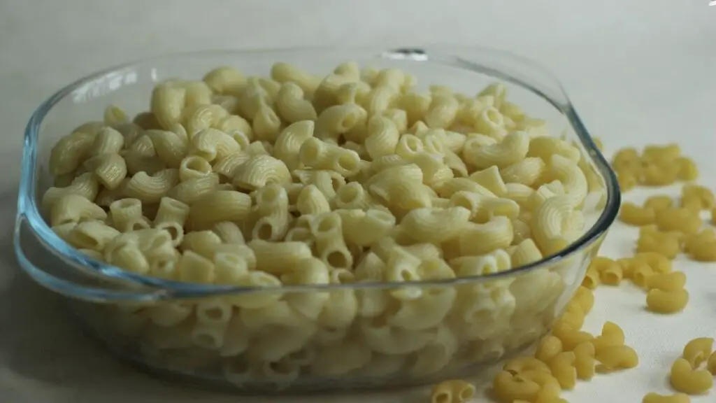 boiled macaroni