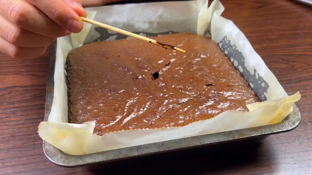 brownie toothpick tests