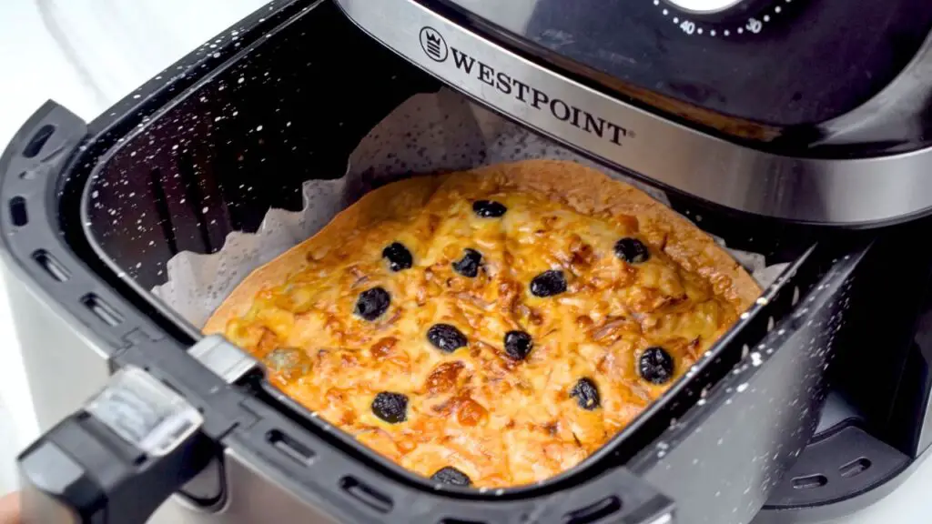 air fryer tortilla pizza 