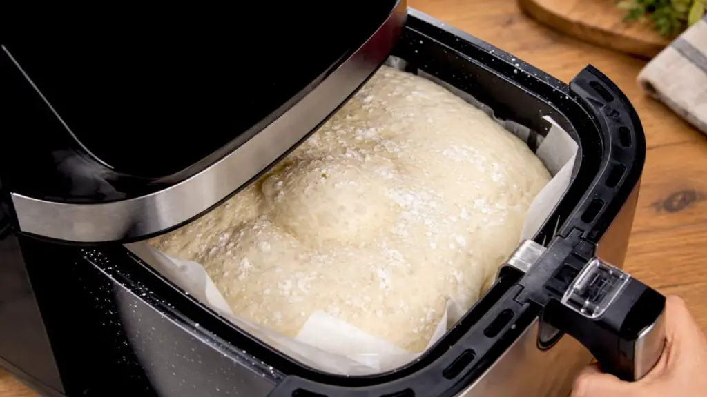 how long to bake bread in air fryer