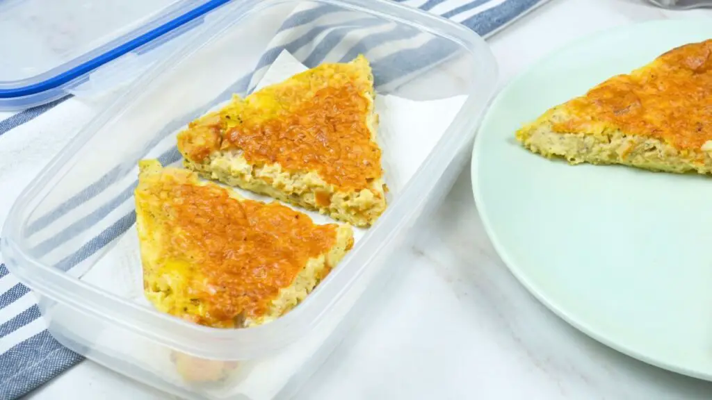 how to store omelette