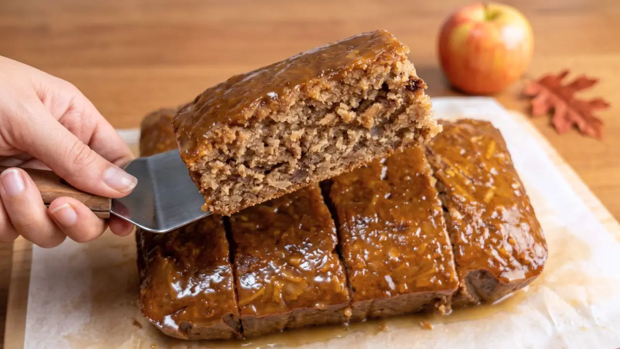 easy toffee apple cake