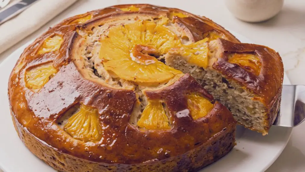 pineapple walnut cake